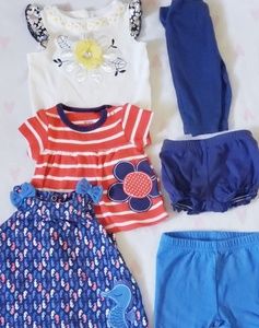 Baby girl summer set